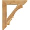 Ekena Millwork Balboa Slat Rough Sawn Bracket, Western Red Cedar, 6"W x 32"D x 38"H BKT06X32X38BOA06RWR - alternate 4